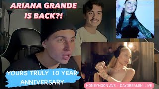 ARIANA GRANDE  HONEYMOON AVE  DAYDREAMIN LIVE  ARIANATOR  SWIFTIE REACTION [upl. by Hadnama]