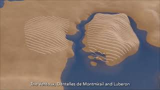 Rhône Valley Vineyards Tutorial  The geological history oh the Rhône Valley [upl. by Ikoek]