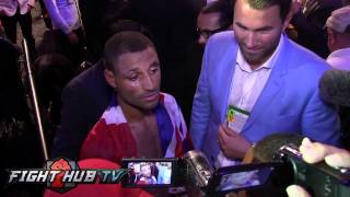 Kell Brook on win over Shawn Porter Talks cards amp Amir Khan [upl. by Annoiek242]