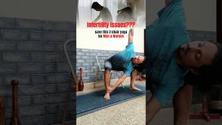 Chair Yoga For Fertility Issue🔥l kusumyoga infertilitytreatment malefertility [upl. by Nylorak551]