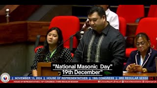 19th December National Masonic Day Philippines [upl. by Harbard]