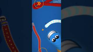 Wormszone Magic🐍 Game play Short snack worms youtubeshort slitheriowormatiogames [upl. by Llirpa]