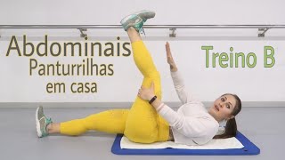 Treino de Abdominais e Panturrilhas em Casa para Ganho de Massa Muscular  quotTreino Bquot [upl. by Erialc964]