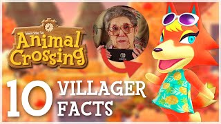 Animal Crossing  10 Villager Facts You Should Know Ft Krisselia [upl. by Kirima]