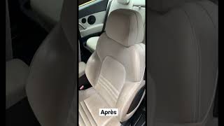 Nettoyage Cuir 407 Coupé avec le produit Abnet 🤩 detailing renovation leathercleaning [upl. by Ebeohp]