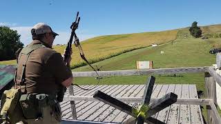 Clearing Plate Rack With Rifle Grenade At Cola Warrior Heartland 4 [upl. by Ellinehc]