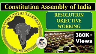 L4 Working and Objectives Resolution of the Constitution Assembly Indian Polity By VeeR UPSC CSE [upl. by Lorre]