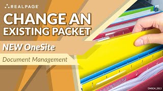 Change an Existing Packet [upl. by Aryajay]