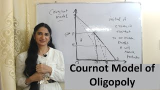 Cournot Model of Oligopoly [upl. by Bianka]