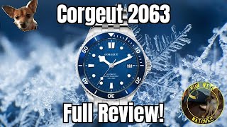 Corgeut 2063 Automatic Dive Style Watch Review [upl. by Naashom]