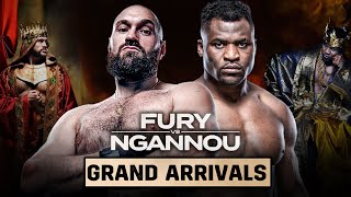 LIVE 🔴 Tyson Fury vs Francis Ngannou • GRAND ARRIVALS • Saudi Arabia  TNT Boxing [upl. by Nirek]