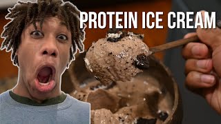 How to Make the BEST Protein Ice Cream 40 g protein [upl. by Whitten645]