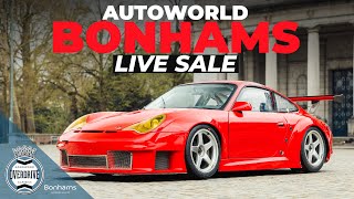 Bonhams Autoworld Sale auction live stream [upl. by Hardigg959]