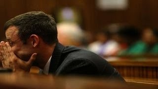 Oscar Pistorius vomits at trial [upl. by Anirak]