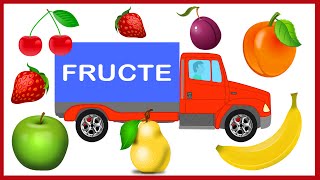 Fructele Camionul cu Fructe Desene Educative pentru Copii [upl. by Hallagan]