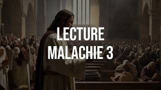 📖 Lecture du livre de Malachie 3 [upl. by Konstanze42]