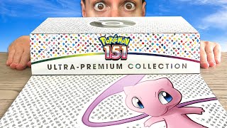 THE 100 POKEMON 151 ULTRA PREMIUM COLLECTION BOX Opening it [upl. by Bradski]