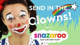 Clown Around  Fast Facepaint Tutorial [upl. by Yllib614]