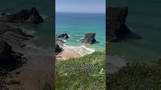 Cornwall Coast Path Hike  Bedruthan Steps to Mawgan Porth [upl. by Notgnirrac]