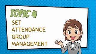 DINGTALK TOPIC 4 SET ATTENDANCE GROUP MANAGEMENT [upl. by Barbi982]