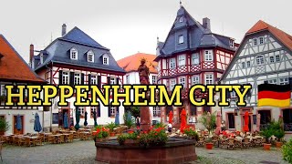 Heppenheim Germany  An Amazing City to Visit NOW and in the Future 2022 🇩🇪 [upl. by Norod]