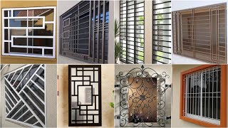 Top 100 Modern Window Grill Design ideas 2024 [upl. by Yrovi]