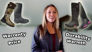 429 Winter Boots REVIEW 2022 Muck VS Hisea Vs Bogs Vs Lacrosse  Real Farm Life Testing [upl. by Cousins]