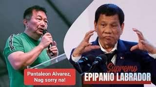 PANTALEON ALVAREZ UMURONG ANG BUNTOT DIGONGNIYO WALANG NAGAWA [upl. by Mansur584]