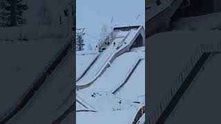 Amazing ski jump in Norway [upl. by Eanar]