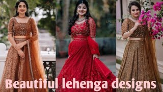 Beautiful Lehenga DesignsBridal Lehengamarriage reception viral trending viralvideo [upl. by Nooj459]