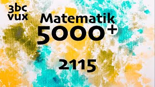 Matematik 5000 3bc 2115 matte 3bc [upl. by Kimberli]