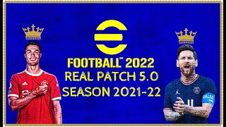 Update 2024 PES 2013 Real Patch 50 Season 202122 PC [upl. by Slen]