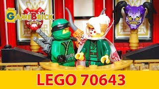 LEGO 70643 храм воскресения  пасть Гармадона обзор музей GameBrick [upl. by Demetra]