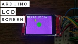 Arduinofriendly 240x320 LCD Display Tutorial ILI9341 [upl. by Shumway]