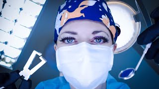 ASMR Wisdom Tooth Removal amp Dental Exam  Anaesthesia Suction Vinyl Gloves Personal Attention [upl. by Gnanmas307]