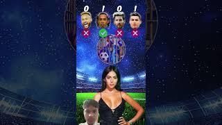 Messi🤩 vs Ronaldo🐐 vs Ronaldinho🔥 vs Neymar Jr⚽️  Georgina Asks [upl. by Faludi77]