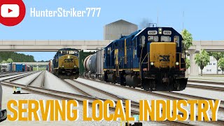 A799 Serving Taft Industrial Park  Run8 v3 Train Simulator  HS777 [upl. by Aicilev]