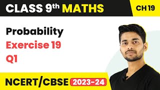 Probability  Ex 19 Q1 RS Aggarwal  Class 9 Maths [upl. by Thalassa]