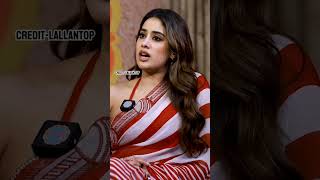 Janhvi Kapoor on Gandhi Ambedkar amp Castism podcastshorts bollywood hindi [upl. by Atolrac14]