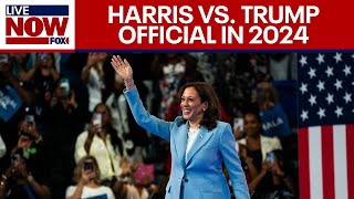 BREAKING Kamala Harris formally becomes Democratic nominee  LiveNOW from FOX [upl. by Mercie]