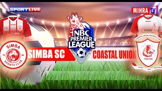 🔴LIVE SIMBA SC VS COASTAL UNION  LIGI KUU TANZANIA BARA  NBC PREMIER LEAGUE [upl. by Eniamor]