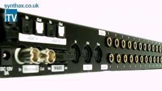 Ferrofish  A16 MKII  ADDA Converter  Synthax TV [upl. by Gretal]