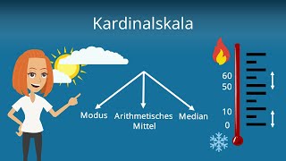 Skalenniveaus Kardinalskala Metrische Skala einfach erklärt an zwei Beispielen [upl. by Enenstein]