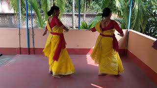 Fagun Hawai Hawai 47K views Rabindranritya  Basanta Utsav  Bengali Dance  Rabindrasangeet [upl. by Crofton588]