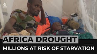 East Africa drought threatens millions with starvation Aid group [upl. by Imer936]