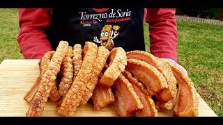 Como hacer Torreznos Torrezno de Soria los Chicharrones de Cerdo más Crujientes [upl. by Eustis]