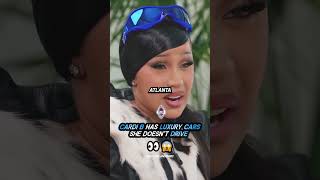 Cardi B has LUXURY CARS She DOESNT DRIVE 👀 [upl. by Zelig]