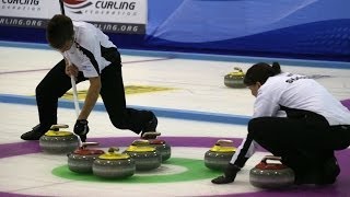 CURLING SWESUI WCF World Mixed Doubles Chp 2014  Final [upl. by Ennairek538]