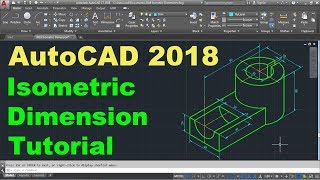 AutoCAD Isometric Dimensions [upl. by Viviane]