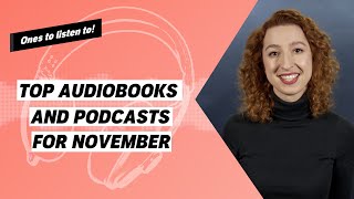 Novembers Top Audiobooks and Podcasts  Audible UK [upl. by Nalac]